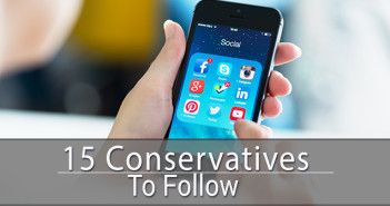 15 Conservative Sites and People to Follow